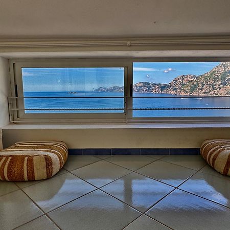 La Mansarda Apartment Praiano Bagian luar foto