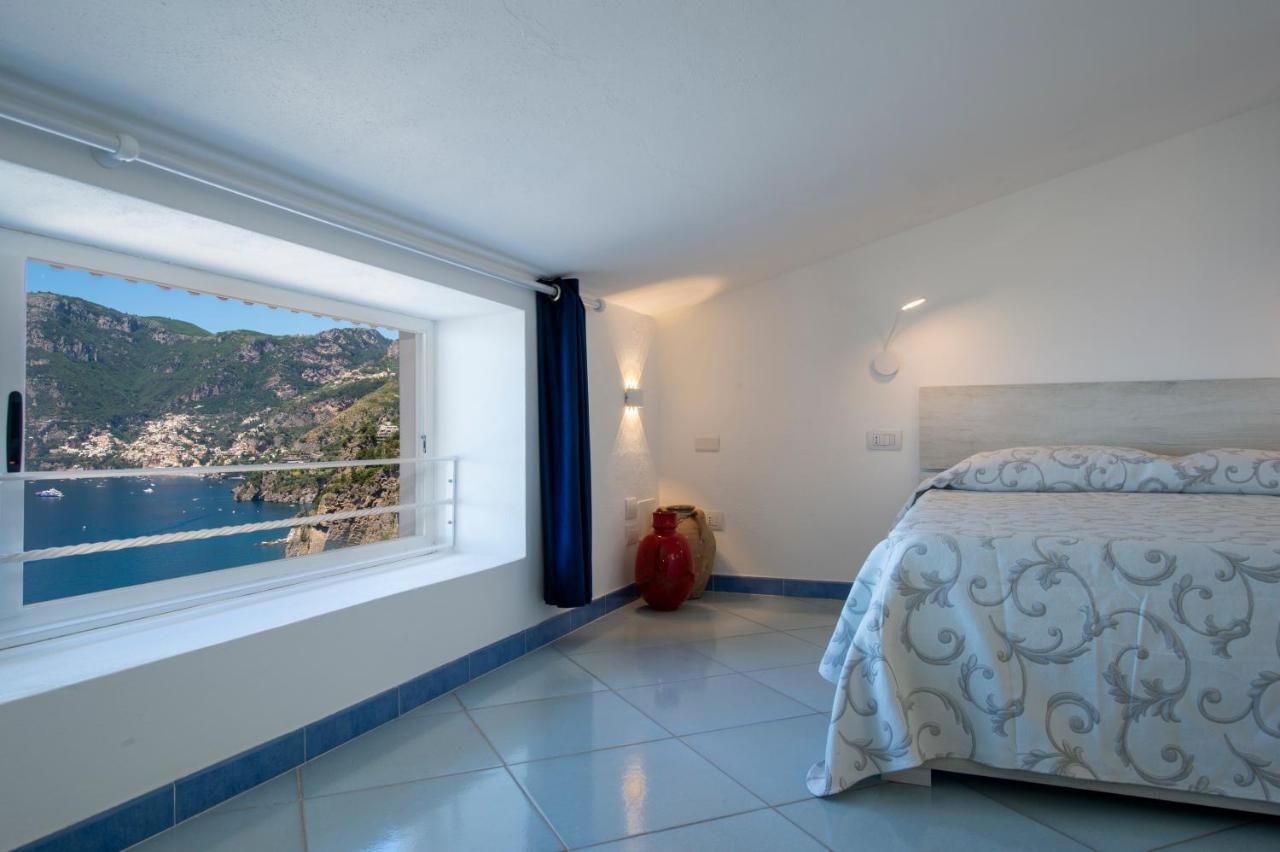 La Mansarda Apartment Praiano Bagian luar foto
